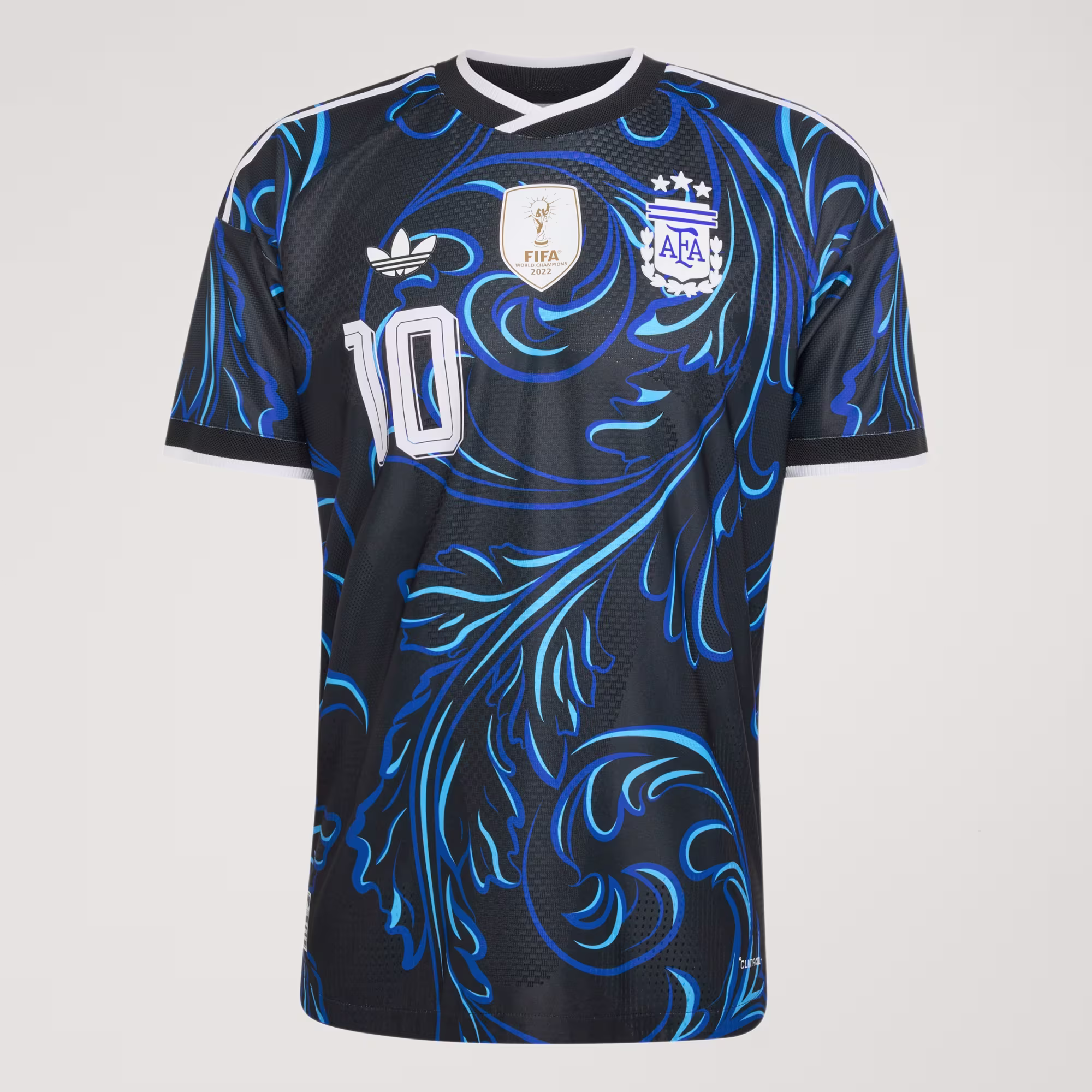 Argentina 26 Away Authentic Messi Jersey